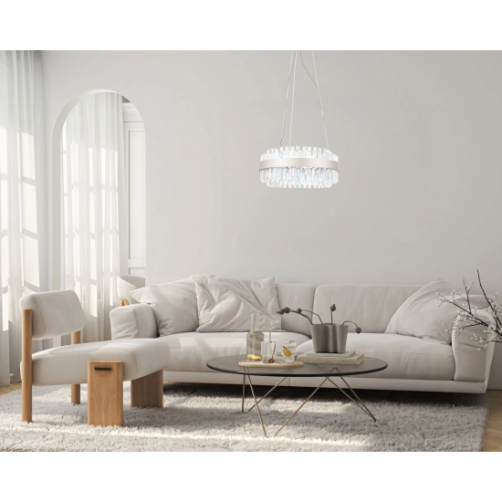 Lampa wisząca Horna PND-34386-1-CH-CL Italux - zdjęcie 5