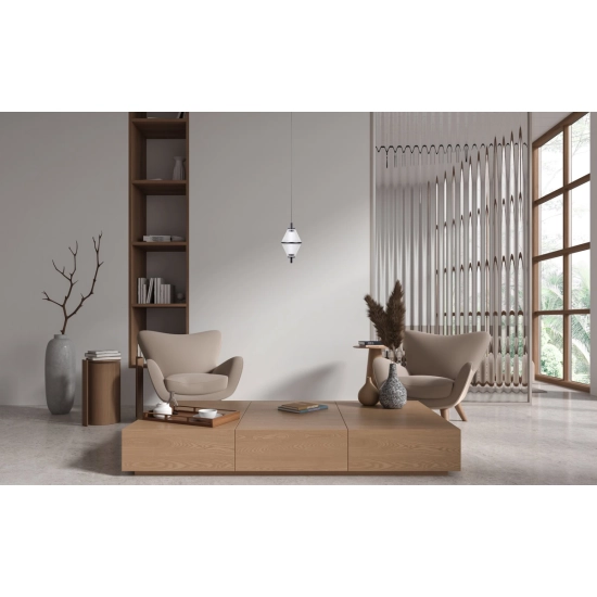 Lampa wisząca Fuente PND-34395-1-BK Italux - zdjęcie 5