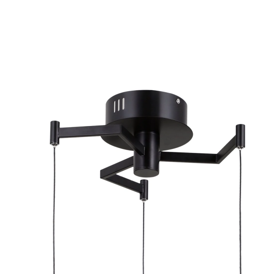 Lampa wisząca Fuente PND-34395-3-BK Italux