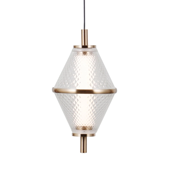 Lampa wisząca Fuente PND-34395-3-HBR Italux