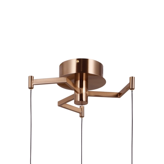 Lampa wisząca Fuente PND-34395-3-HBR Italux
