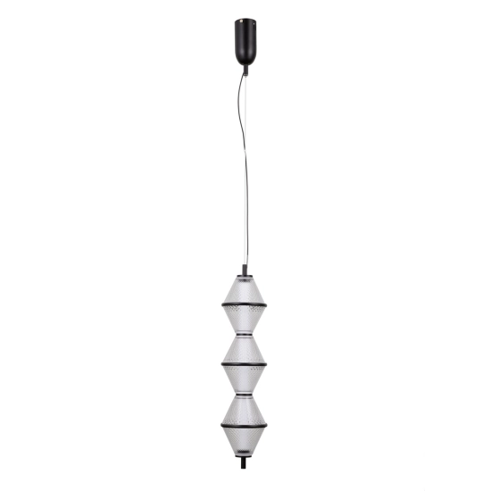 Lampa wisząca Fuente PND-34395-3V-BK Italux