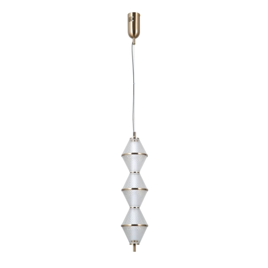 Lampa wisząca Fuente PND-34395-3V-HBR Italux