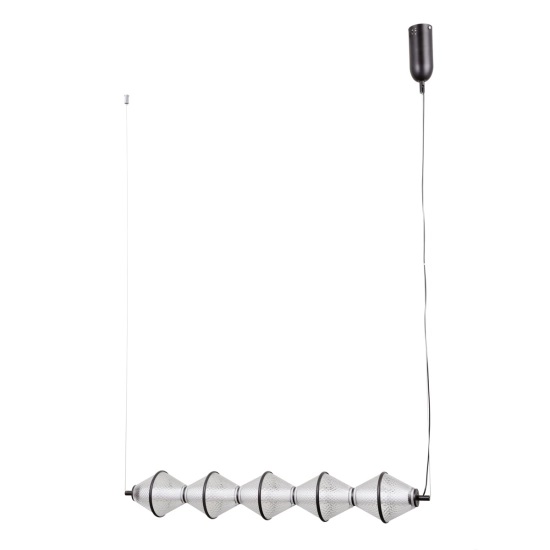 Lampa wisząca Fuente PND-34395-5-BK Italux