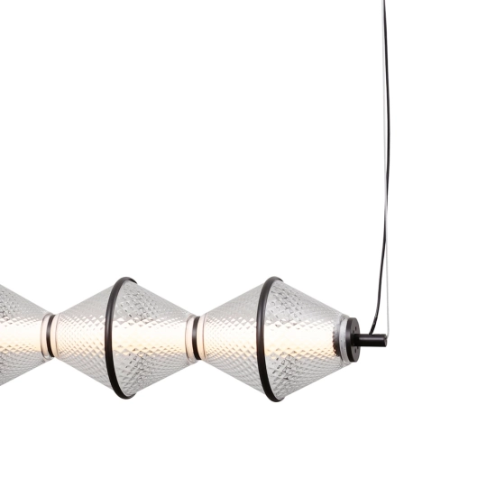 Lampa wisząca Fuente PND-34395-5-BK Italux