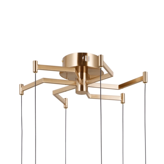 Lampa wisząca Fuente PND-34395-6-HBR Italux