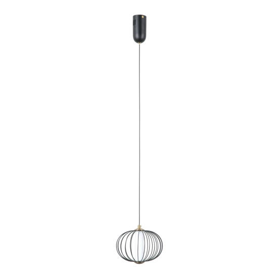 Lampa wisząca Rabel PND-344221-1-BK Italux