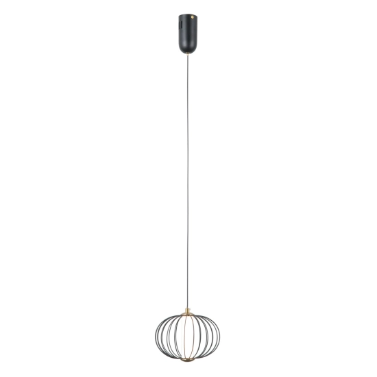 Lampa wisząca Rabel PND-344221-1-BK Italux