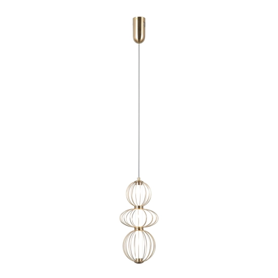 Lampa wisząca Rabel PND-344221-3V-HBR Italux