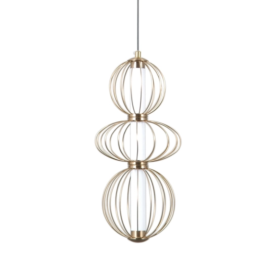 Lampa wisząca Rabel PND-344221-3V-HBR Italux