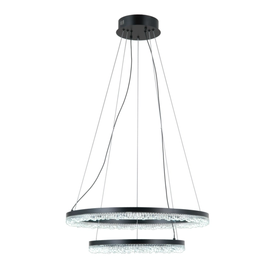 Lampa wisząca Barlo PND-34526-2L-BK Italux