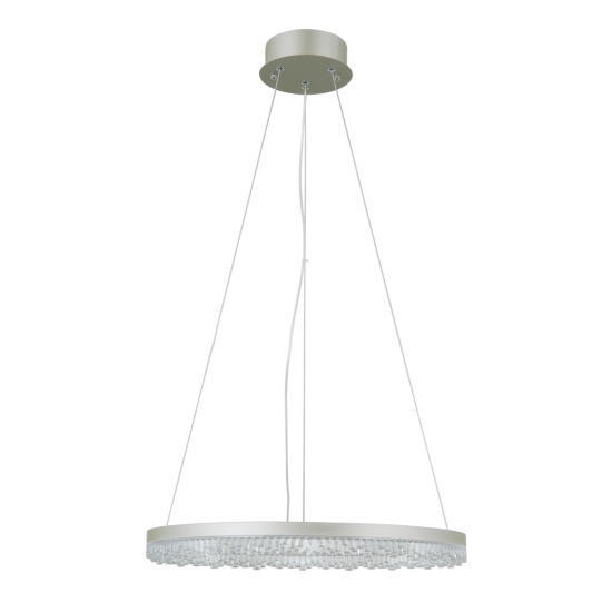 Lampa wisząca Barlo PND-34526-M-SILV Italux