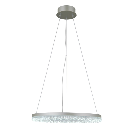 Lampa wisząca Barlo PND-34526-M-SILV Italux