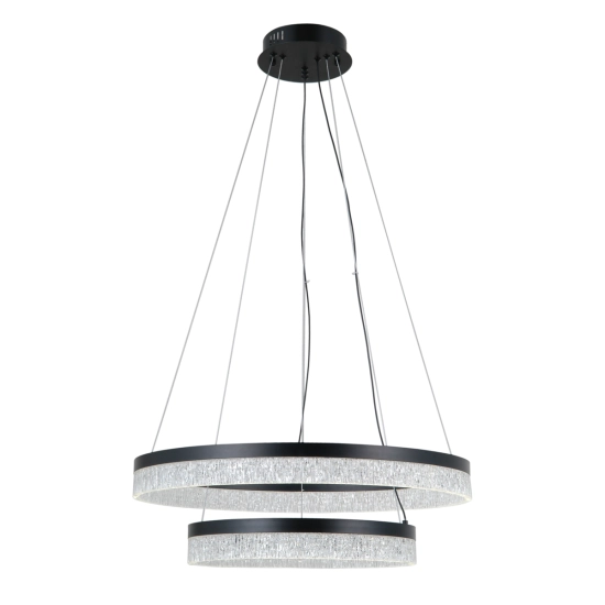 Lampa wisząca Pantal PND-34533-2L-BK Italux