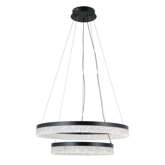 Lampa wisząca Pantal PND-34533-2L-BK Italux