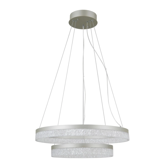 Lampa wisząca Pantal PND-34533-2L-SILV Italux