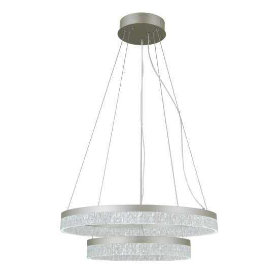Lampa wisząca Pantal PND-34533-2L-SILV Italux
