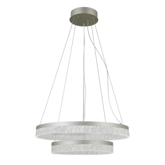Lampa wisząca Pantal PND-34533-2L-SILV Italux