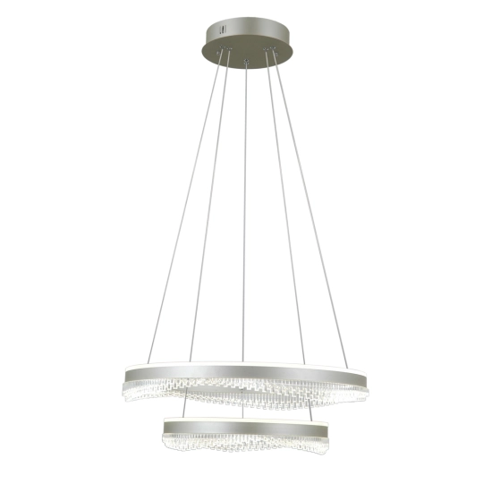 Lampa wiszaca Morte PND-34535-2L-SILV Italux