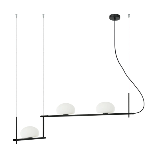 Lampa wisząca Kernio PND-357783-BK+W ITALUX