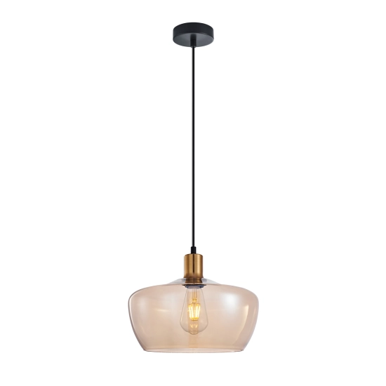 Lampa wisząca Parola PND-3636-1-BRO-AMB Italux