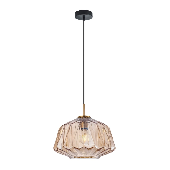 Lampa wisząca Antita PND-3644-1-BRO-AMB Italux