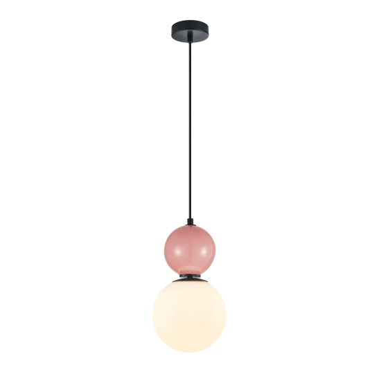 Lampa wisząca Mastal PND-36603-1M-BK-PK Italux