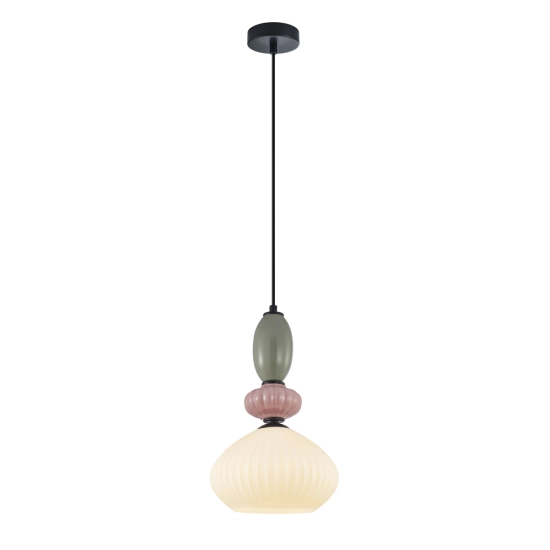 Lampa wisząca Altra PND-36787-1A-BK-WH Italux