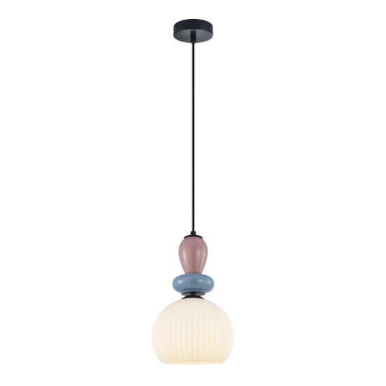 Lampa wisząca Domali PND-36816-1A-BK-WH Italux