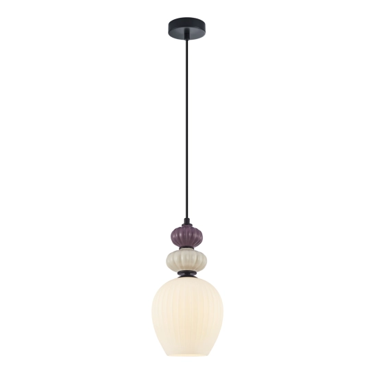 Lampa wisząca Domali PND-36816-1B-BK-WH Italux