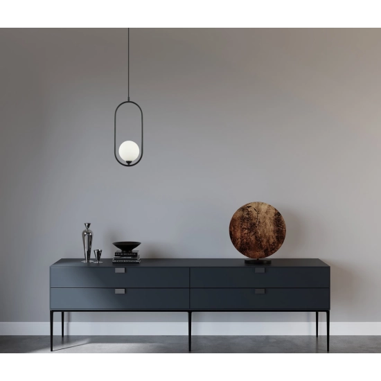 Lupus Lampa wisząca PND-3965-1-BK Italux - zdjęcie 3
