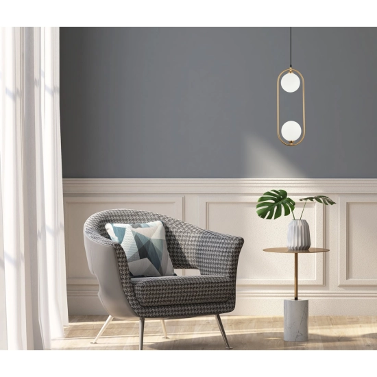 Lupus Lampa wisząca PND-3965-2-BRO Italux - zdjęcie 3