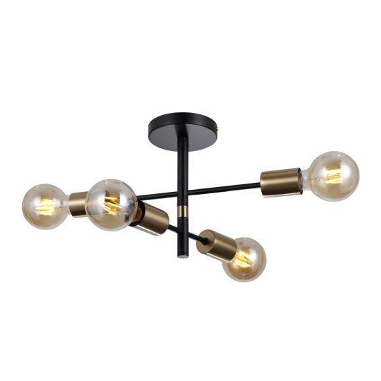 Plafon Piansi PND-4025-4-BL-HBR ITALUX