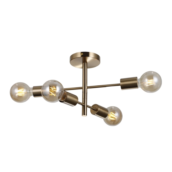 Plafon Piansi PND-4025-4-HBR ITALUX