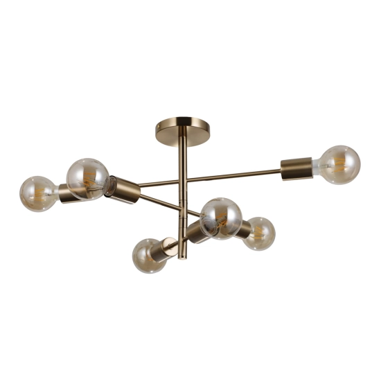 Plafon Piansi PND-4025-6-HBR ITALUX