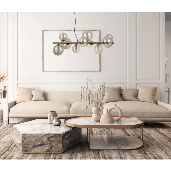 Lampa wisząca Canello PND-406007-10-HBR Italux - zdjęcie produktu