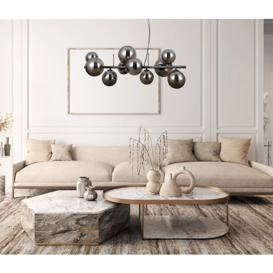 Lampa wisząca Canello PND-406007-10A-BCR Italux - zdjęcie produktu