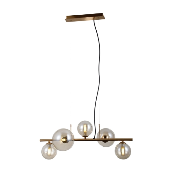 Lampa wisząca Canello PND-406007-5-HBR Italux