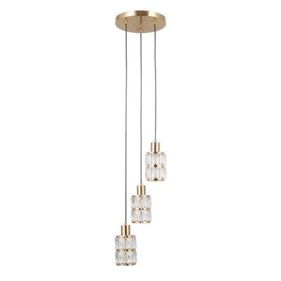 Lampa wisząca Alma PND-40668-3-HBR Italux