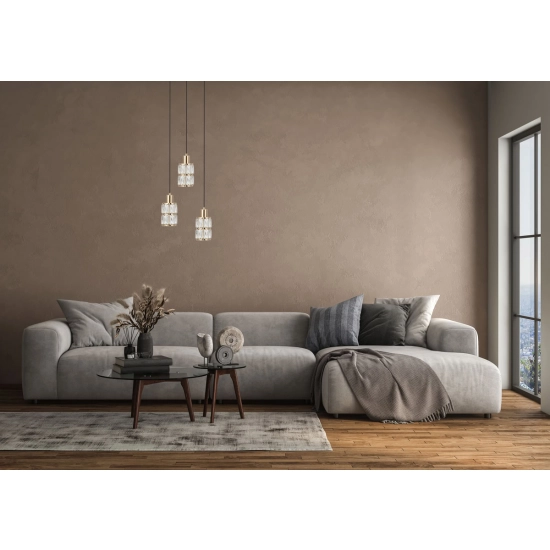 Lampa wisząca Alma PND-40668-3-HBR Italux - zdjęcie 5