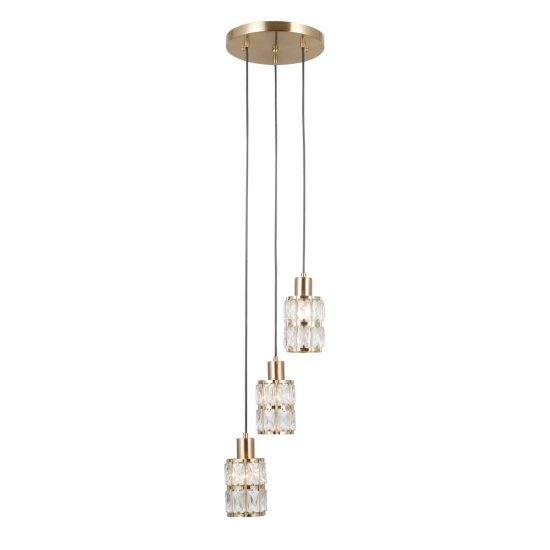 Lampa wisząca Alma PND-40668-3-HBR Italux