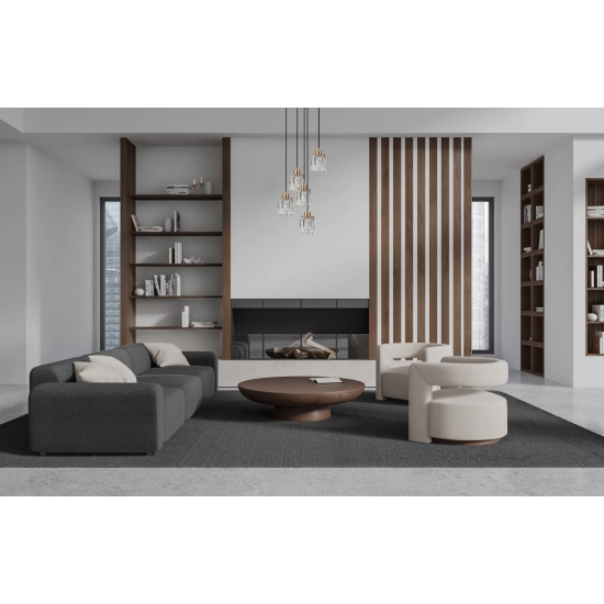 Lampa wisząca Torno PND-40813-5R-HBR Italux - zdjęcie 3