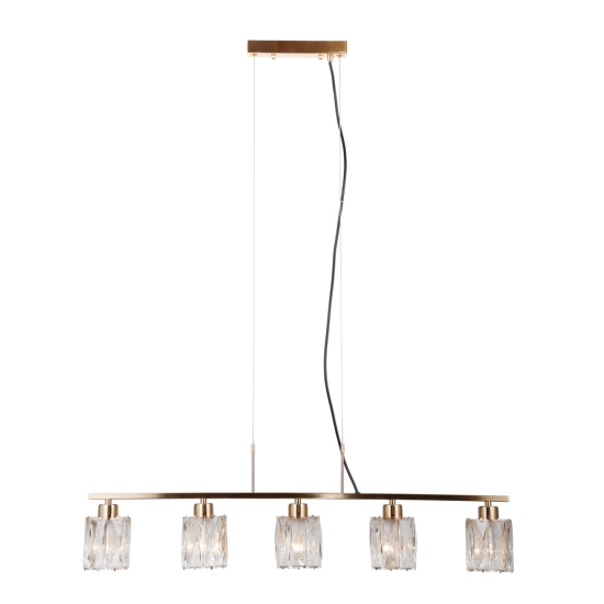 Lampa wisząca Simona PND-40814-5-HBR Italux