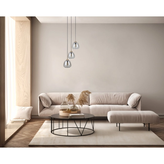 Lampa wisząca Felis PND-40824-3-GD Italux - zdjęcie 3