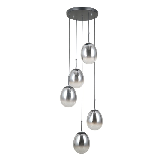 Lampa wisząca Meolo PND-40825-5-BK Italux