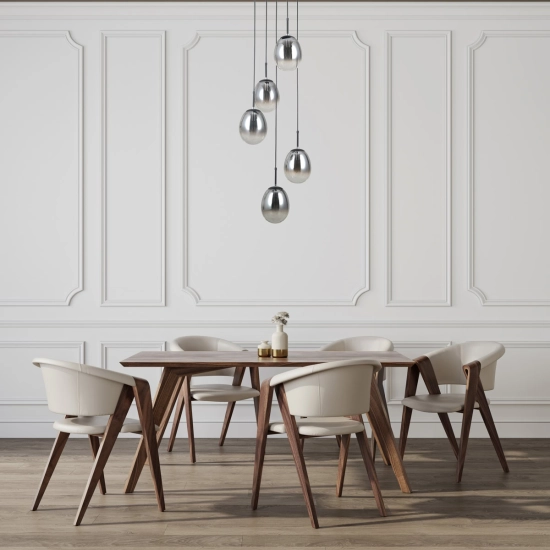 Lampa wisząca Meolo PND-40825-5-BK Italux - zdjęcie 3