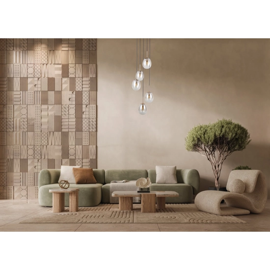 Lampa wisząca Meolo PND-40825-5-GD Italux - zdjęcie 3