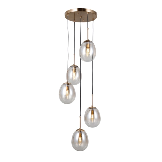 Lampa wisząca Meolo PND-40825-5-GD Italux