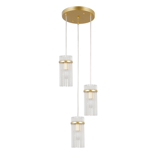Lampa wisząca Merto PND-40930-3A-GD Italux