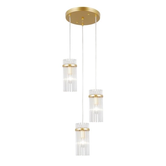 Lampa wisząca Merto PND-40930-3A-GD Italux